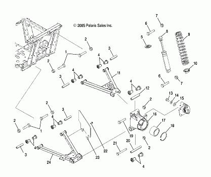 SUSPENSION, REAR - R06RD50AB/AC (4999203249920324C09)