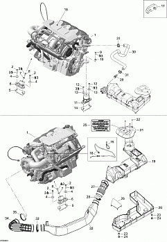 Engine Support And Air Intake