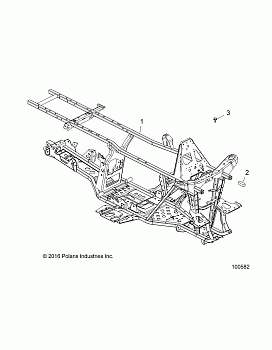 CHASSIS, FRAME - A17SWE57A1 (100582)