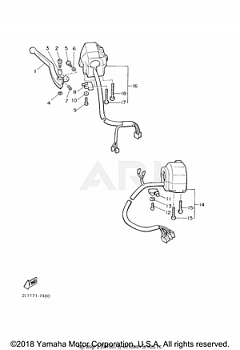 HANDLE SWITCH LEVER