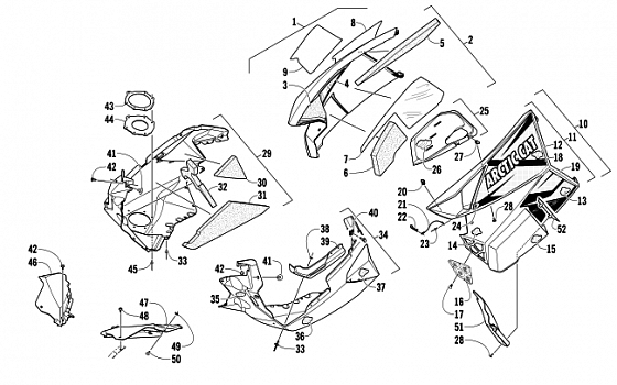 SKID PLATE AND SIDE PANEL ASSEMBLY