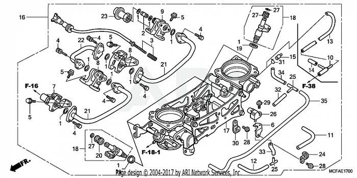 THROTTLE BODY (ASSY.)