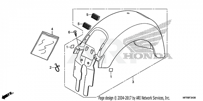 REAR FENDER (1)