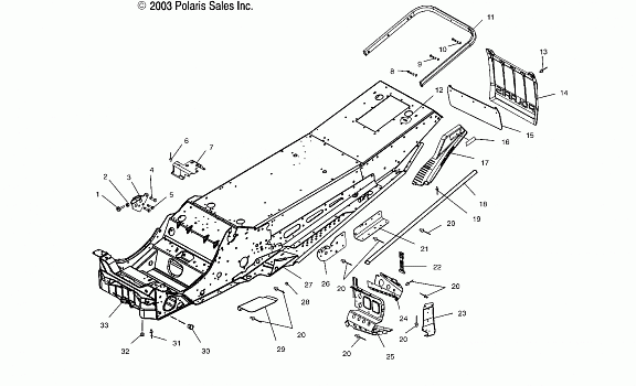 CHASSIS - S04ND6ES/ESA/ESB (4988638863A03)