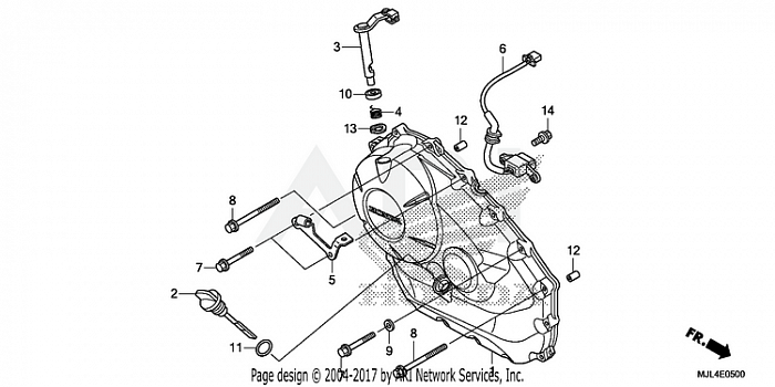 RIGHT CRANKCASE COVER (1)