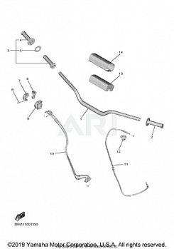 STEERING HANDLE CABLE