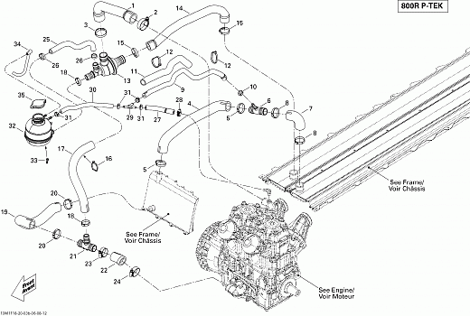 Cooling System 800R PTEK