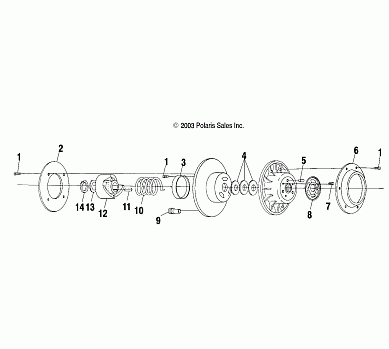 DRIVEN CLUTCH - S04ND4BS/BSA (4988678867B12)