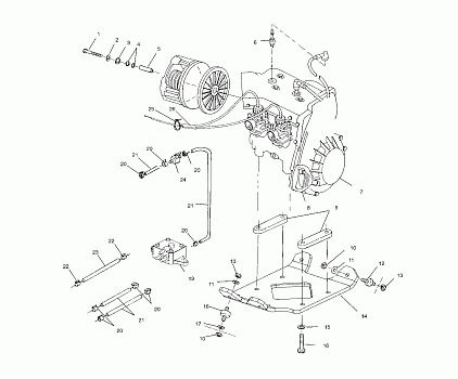 ENGINE MOUNTING - S01ST5BS (4960486048B014)