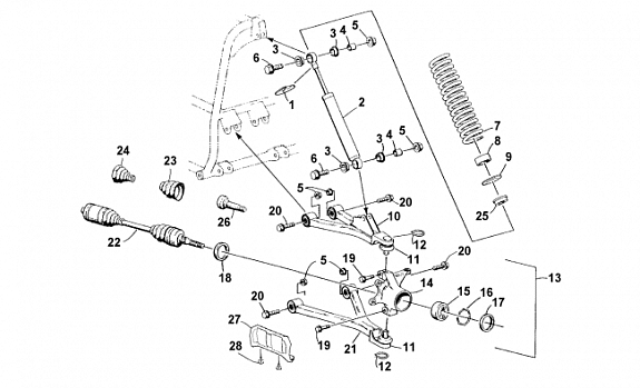 FRONT SUSPENSION ASSEMBLY