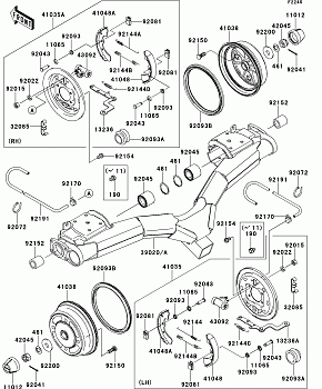Rear Hubs/Brakes