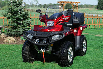 Стекло ветровое Vip Air Polaris Sportsman 550/850 синее 51-9181-12