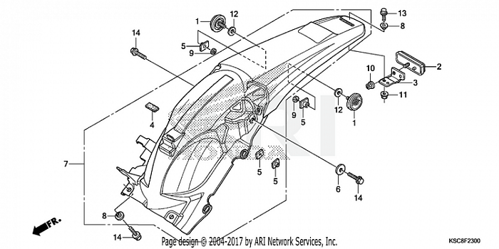 REAR FENDER