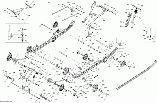 Rear Suspension Without Adjust System