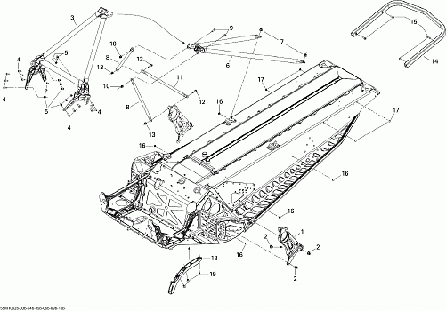 Frame and Components 2- 800R PTEK