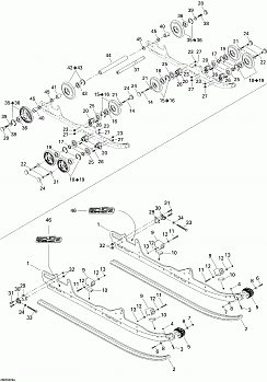 Rear suspension