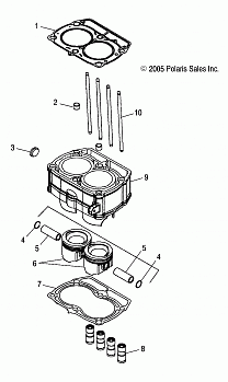 PISTON and CYLINDER - R06RF68AA (4999202259920225D12)