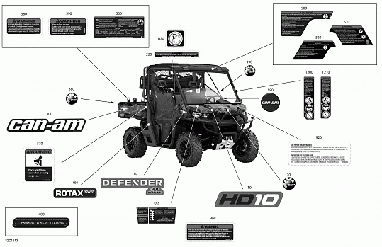 Decals - HD10 - Hunting Edition
