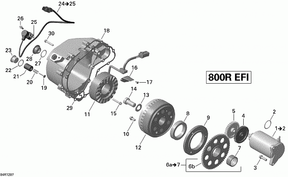 Magneto And Electric Starter