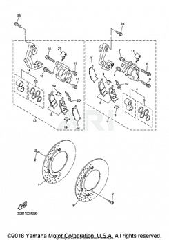 FRONT BRAKE CALIPER