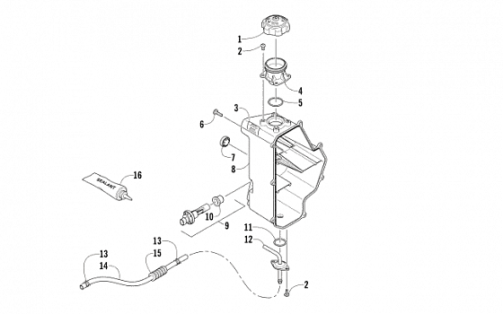 OIL TANK ASSEMBLY