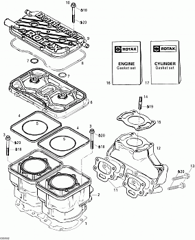 Cylinder And Exhaust Manifold