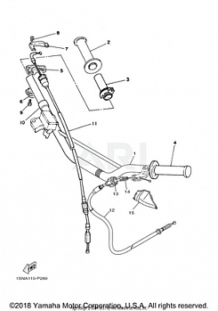 STEERING HANDLE CABLE