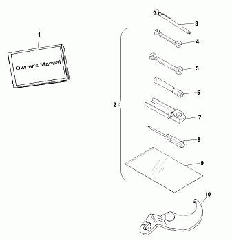 TOOL KIT - A01BA50AA (4963716371D013)