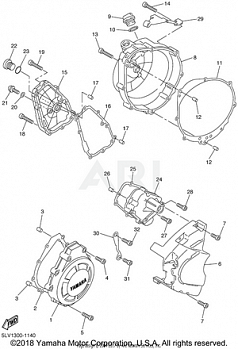 CRANKCASE COVER 1