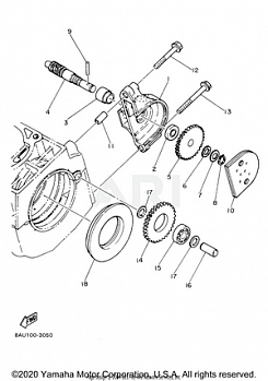 PUMP DRIVE GEAR