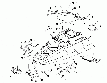 HOOD - S01SB8AS (4960686068A009)