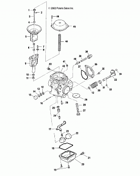 CARBURETOR - A03CD32AA/AB/AC/FB (4978627862C09)