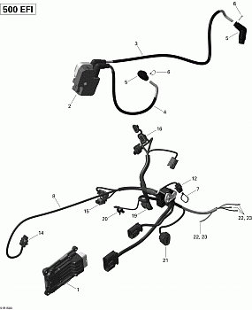 Engine Harness And Electronic Module Outlander_51R1503