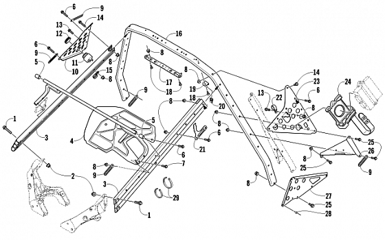 STEERING SUPPORT ASSEMBLY