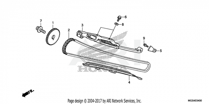 CAM CHAIN@TENSIONER