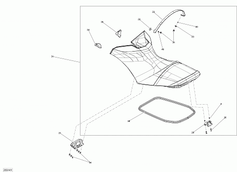 Seat _25S1411