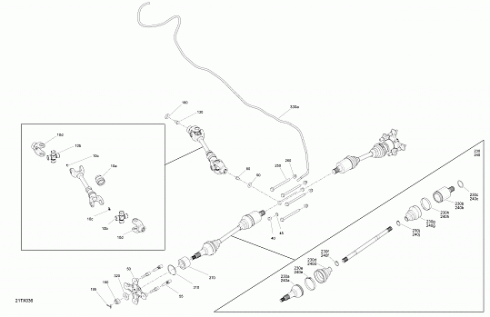 Drive - Rear Section - STD - DPS - PRO