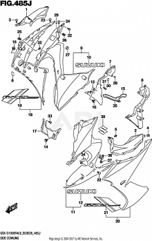 SIDE COWLING (GSX-S1000FZAL9 E33)