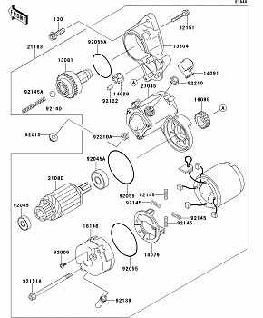 Starter Motor(-FD620DE485832)