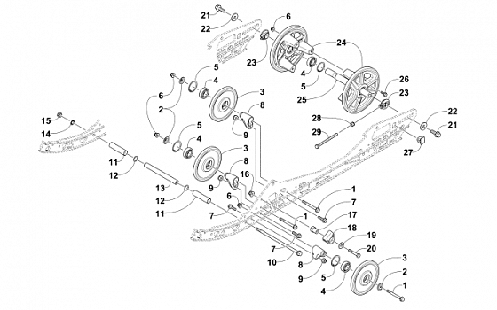 IDLER WHEEL ASSEMBLY