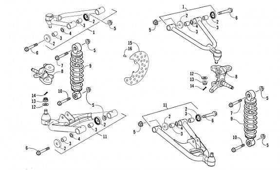 FRONT SUSPENSION ASSEMBLY