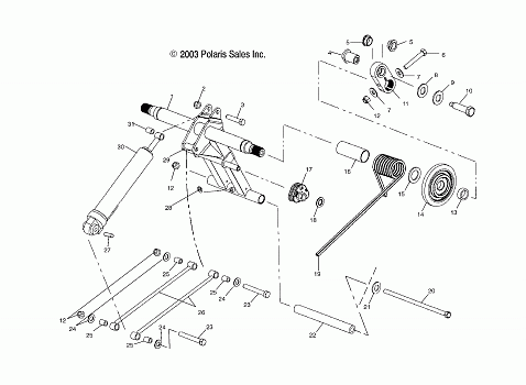 REAR TORQUE ARM - S04NT3AS/AE (4988718871B10)