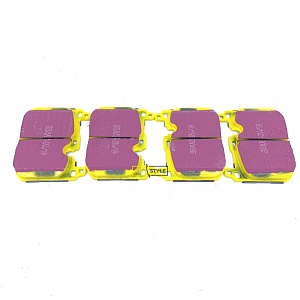 Колодки тормозные передние EBC Yellowstuff DP42393R