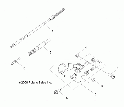 BRAKES, PARK LOCK - R14VA17AA/AF (49RGRBRAKEPARK09RZR170)