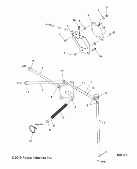 FUEL SYSTEM, FUEL PUMP and LINES - S17CEE5BSL (600175)