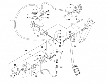 FRONT BRAKE ASSEMBLY