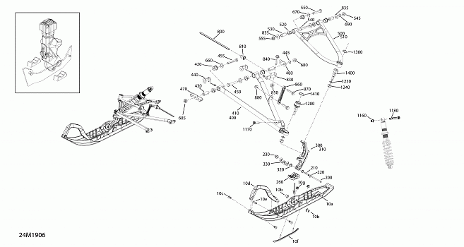 Front Suspension And Ski - XRS