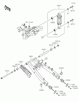 Swingarm/Shock Absorber