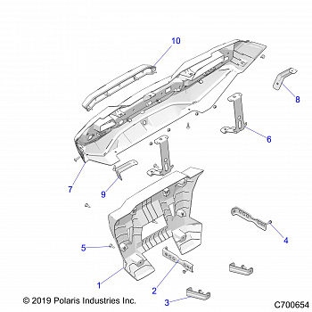 BODY, REAR BUMPER - Z20NAE92KL (C700654)