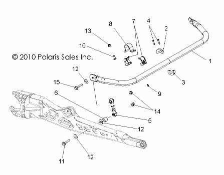 SUSPENSION, TORSION BAR, REAR - Z14JT87AD/9EAO/9EAOL/9EAL (49RGRSTABILIZERRR11RZR875)